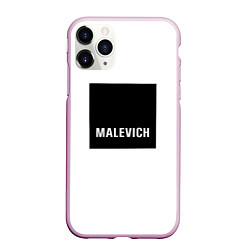 Чехол iPhone 11 Pro матовый MALEVICH