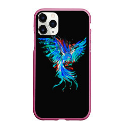 Чехол iPhone 11 Pro матовый Феникс Phoenix