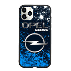 Чехол iPhone 11 Pro матовый OPEL Racing Краска, цвет: 3D-черный