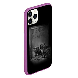 Чехол iPhone 11 Pro матовый The Master and Margarita, цвет: 3D-фиолетовый — фото 2