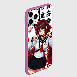 Чехол iPhone 11 Pro матовый Ху Тао модная Genshin Impact Геншин, цвет: 3D-фиолетовый — фото 2