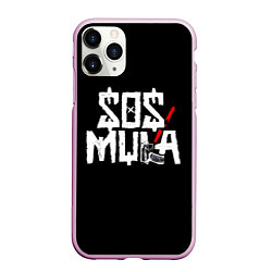 Чехол iPhone 11 Pro матовый ZillaKami x SosMula City Morgue, цвет: 3D-розовый