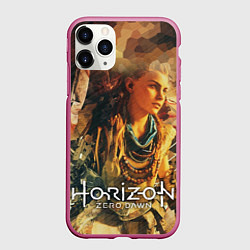 Чехол iPhone 11 Pro матовый Элой-рыжая воительница, цвет: 3D-малиновый