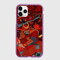 Чехол iPhone 11 Pro матовый Инстинкт Самурая
