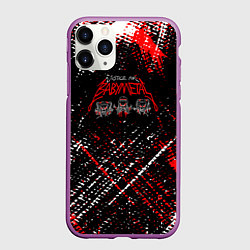 Чехол iPhone 11 Pro матовый Babymetal baby metal, цвет: 3D-фиолетовый