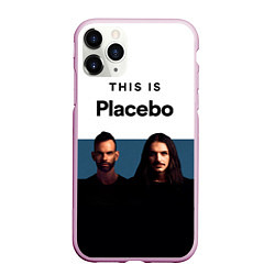 Чехол iPhone 11 Pro матовый Плацебо Дуэт, цвет: 3D-розовый