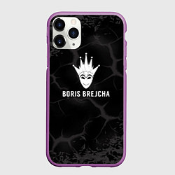 Чехол iPhone 11 Pro матовый Boris brejcha борис брейча, цвет: 3D-фиолетовый