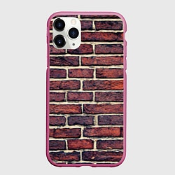 Чехол iPhone 11 Pro матовый Brick Wall