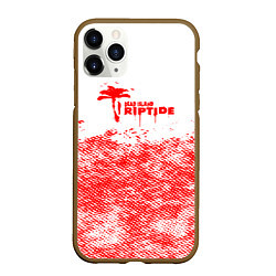 Чехол iPhone 11 Pro матовый Dead island dead, цвет: 3D-коричневый