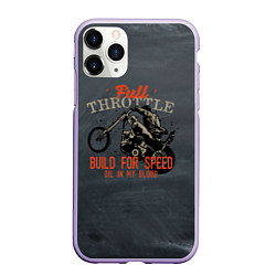 Чехол iPhone 11 Pro матовый Full Throttle Полный газ