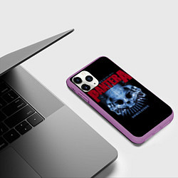 Чехол iPhone 11 Pro матовый Pantera Domination, цвет: 3D-фиолетовый — фото 2