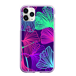 Чехол iPhone 11 Pro матовый Neon color pattern Fashion 2023