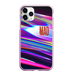 Чехол iPhone 11 Pro матовый Neon pattern Mad, цвет: 3D-розовый