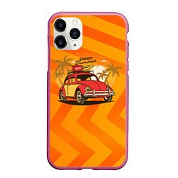 Чехол iPhone 11 Pro матовый Enjoy Summer car