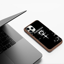 Чехол iPhone 11 Pro матовый GHOSTEMANE RAP, цвет: 3D-коричневый — фото 2