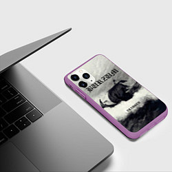 Чехол iPhone 11 Pro матовый Burzum - Draugen, цвет: 3D-фиолетовый — фото 2