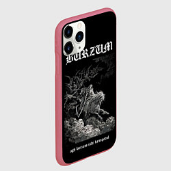Чехол iPhone 11 Pro матовый Burzum ishi krimpatul, цвет: 3D-малиновый — фото 2