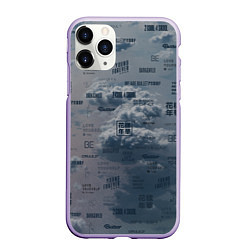 Чехол iPhone 11 Pro матовый BTS Дискография, цвет: 3D-светло-сиреневый