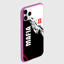 Чехол iPhone 11 Pro матовый MAFIA II мафия 2, цвет: 3D-фиолетовый — фото 2