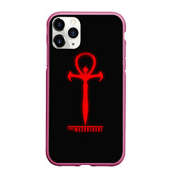 Чехол iPhone 11 Pro матовый Vampire: The Masquerade - Bloodhunt Logo Лого