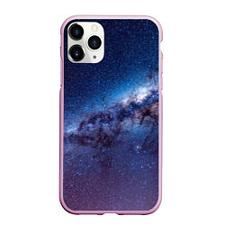 Чехол iPhone 11 Pro матовый Космос просто космос!, цвет: 3D-розовый