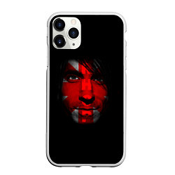 Чехол iPhone 11 Pro матовый Red Hot Chili Peppers солист группы лицо