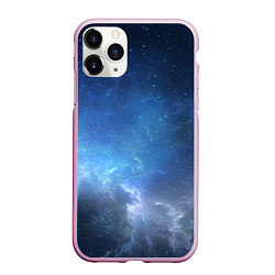 Чехол iPhone 11 Pro матовый Манящий космос, цвет: 3D-розовый