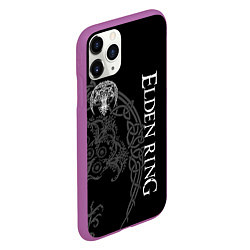 Чехол iPhone 11 Pro матовый СВЯТОЕ ДРЕВО МИКЕЛЛЫ ЕЛДЕН РИНГ, цвет: 3D-фиолетовый — фото 2