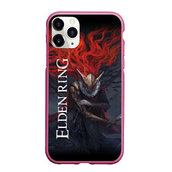 Чехол iPhone 11 Pro матовый MALENIA - ELDEN RING МАЛЕНИЯ, цвет: 3D-малиновый