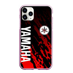 Чехол iPhone 11 Pro матовый Yamaha - Красные пятна