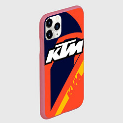 Чехол iPhone 11 Pro матовый KTM VINTAGE SPORTWEAR, цвет: 3D-малиновый — фото 2