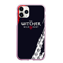 Чехол iPhone 11 Pro матовый THE WITCHER WILD HUNT КОГТИ, цвет: 3D-розовый