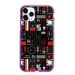 Чехол iPhone 11 Pro матовый TWENTY ONE PILOTS 21