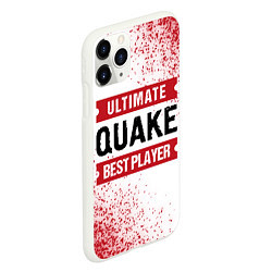 Чехол iPhone 11 Pro матовый Quake Ultimate, цвет: 3D-белый — фото 2