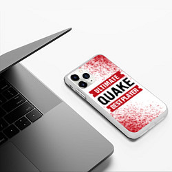 Чехол iPhone 11 Pro матовый Quake Ultimate, цвет: 3D-белый — фото 2