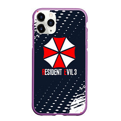 Чехол iPhone 11 Pro матовый Umbrella Corporation Resident Evil Краски