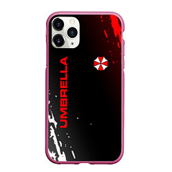 Чехол iPhone 11 Pro матовый Resident evil амбрелла