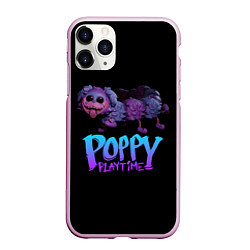 Чехол iPhone 11 Pro матовый POPPY PLAYTIME PJ Pug-a-Pillar, цвет: 3D-розовый