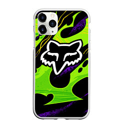 Чехол iPhone 11 Pro матовый FOX - MOTOCROSS, цвет: 3D-белый