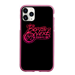 Чехол iPhone 11 Pro матовый BOYS NEXT DOOR