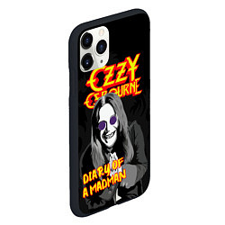 Чехол iPhone 11 Pro матовый OZZY OSBOURNE ОЗЗИ ОСБОРН, цвет: 3D-черный — фото 2