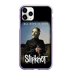 Чехол iPhone 11 Pro матовый SLIPKNOT - All Hope Is Gone Iowa 2008