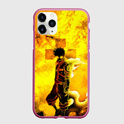 Чехол iPhone 11 Pro матовый ПЛАМЕННАЯ БРИГАДА ПОЖАРНЫХ, FIRE FORCE