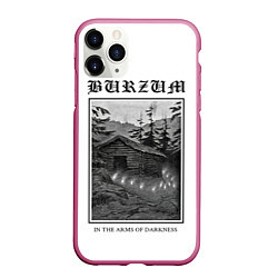 Чехол iPhone 11 Pro матовый In the arms of darkness - Burzum