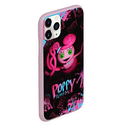 Чехол iPhone 11 Pro матовый Mommy Poppy Playtime, цвет: 3D-розовый — фото 2