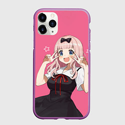 Чехол iPhone 11 Pro матовый Чика на позитиве