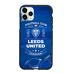 Чехол iPhone 11 Pro матовый Leeds United Football Club Number 1