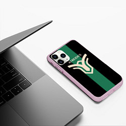 Чехол iPhone 11 Pro матовый Dune: Spice Wars раса Atreides, цвет: 3D-розовый — фото 2