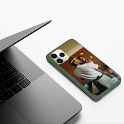 Чехол iPhone 11 Pro матовый Kendrick Lamar, Mr Morale & The Big Steppers, цвет: 3D-темно-зеленый — фото 2