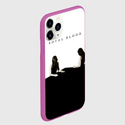 Чехол iPhone 11 Pro матовый How Did We Get So Dark? - Royal Blood, цвет: 3D-фиолетовый — фото 2